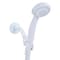Oakbrook Collection OakBrook White PVC 3 settings Handheld Showerhead 1.8 gpm 520 A3135WT-WS - alternate 1